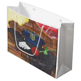 "Rood, wit en blauw" door T.S. Tire Gift Bag Groot Cadeauzakje