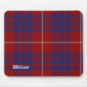 Rood, wit en blauw Hamilton Tartan Pset Muismat