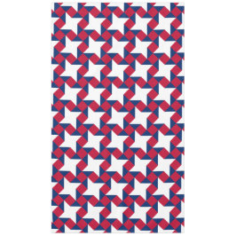 Rood, Wit en Blauw Juli Vierde Patchwork Patroon Tafelkleed