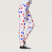 Rood wit en blauw leggings (Rechts)