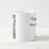 Rood, wit en blauw - Martha's wijntuin Extra Grote Beker (Voorkant)