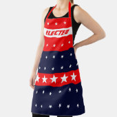 Rood wit en blauw met sterren schort (Insitu)