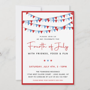 Rood, wit en blauw op 4 juli