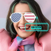 Rood Wit en Blauw Partij Zonnebril Party Favor