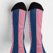 Rood Wit En Blauw Patriot Sokken (Top)