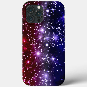 Rood wit en blauw patriotticum iPhone 13 pro max hoesje