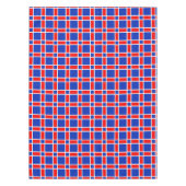 Rood wit en blauw tafelkleed (Voorkant)