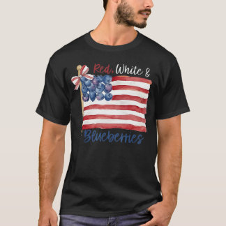Rood Wit en Blauwe bessen familie T-shirt