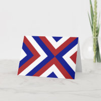 Rood, Wit en Blauwe Chevrons