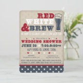 Rood, wit en brew (Staand voorkant)