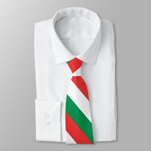 Rood, wit en groen Stropdas (Gebonden)