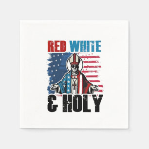 Rood Wit en Heilige Paus Leo XIV, 4 juli Servet