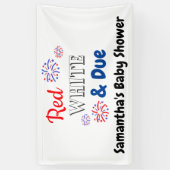 Rood wit en opeisbaar spandoek (Verticaal)