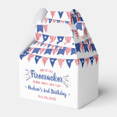 Rood, wit en twee! 4 juli 2002: Tweede verjaardag Bedankdoosjes (Voorkant Zijde)