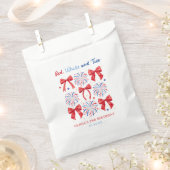 Rood wit en twee juli meisje 2e verjaardag traktat bedankzakje (Geknipt)