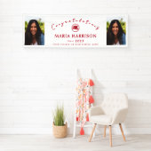 Rood Wit Foto Afstuderen Banner (Insitu)