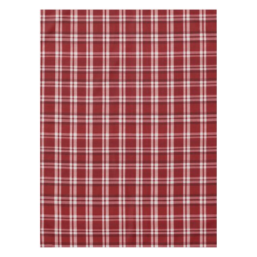 Rood wit geruit tafelkleed (Voorkant)