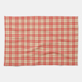 Rood-wit geruit  theedoek (Horizontaal)