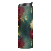 Rood Wit Groen Bloemen Thermosbeker (Gedraaid links)