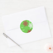 Rood, Wit & Groen Cadeau labels (Envelop)