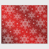 rood, wit, kerstpapier, winter+patte, kwik+xm cadeaupapier (Vlak)