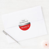 Rood Wit Keuken Stickers (Envelop)