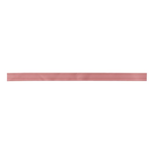 Rood, wit, met pieppunts ontworpen lint (Voorkant)
