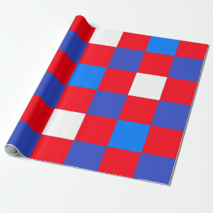 Rood, Wit & Moedig – Patriottische Onafhankelijkhe Cadeaupapier