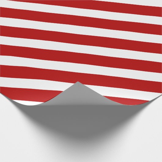 Rood & Wit of Rood & Groen Candy Cane Basics Cadeaupapier (Hoek)