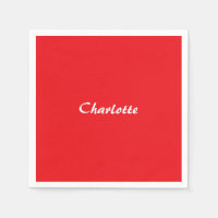 Rood wit Script Elegante minimalistische moderne n