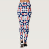  rood wit Star-patroon Leggings (Achterkant)