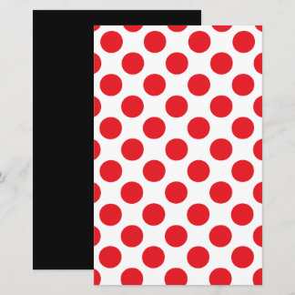 Rood & Wit Stippen Omkeerbaar Scrapbook Patroon
