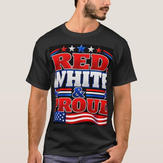 Rood Wit & Trots T-shirt (Voorkant)