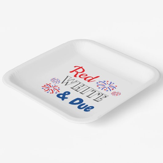 Rood wit & Zwangerschap Papieren Bordje (Gebogen)