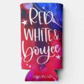 Rood Witte Boujee | 4 juli vrijgezellenfeest (Achterkant)