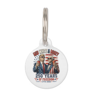 Rood Witte Drank Trump George Washington 250 Huisdierpenning