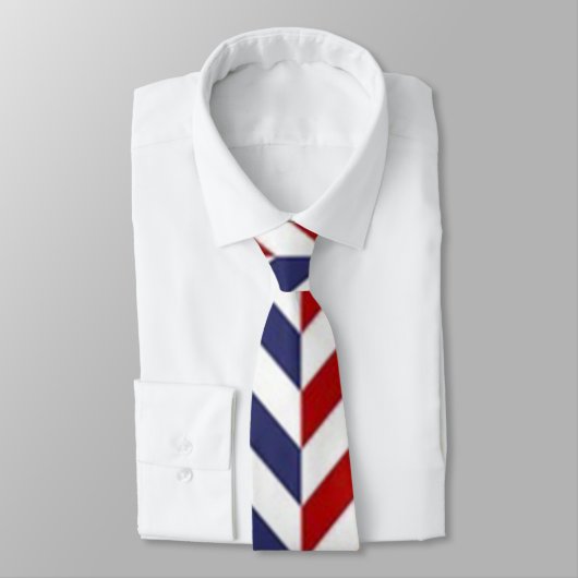 Rood Witte en Blauwe Mannen Stropdas (Gebonden)