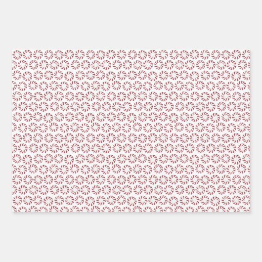 Rood Witte Notenkraker en Candy Cane Kerstmis Inpakpapier Vel (Voorkant 3)