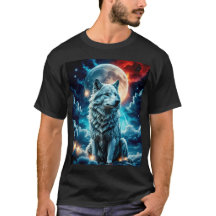 Rood, witte wolf en blauw
