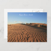 Rood woestijn Zandje - Briefkaart (Voorkant / Achterkant)