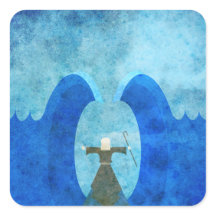 rood zee afscheiding door Mozes - Christelijke kun