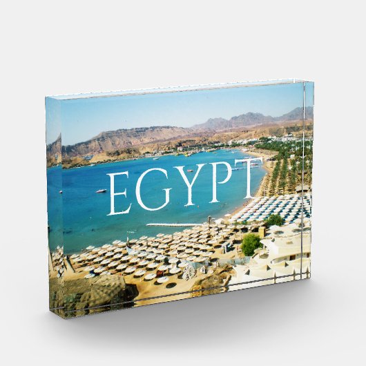 Rood zee in Sharm el Sheikh (Egypte) Fotoblokken (Links)