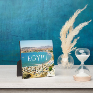 Rood zee in Sharm el Sheikh (Egypte) Fotoplaat
