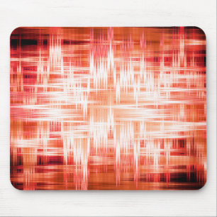 Rood zigzagpatroon muismat
