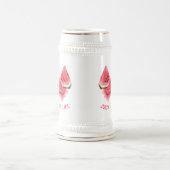 Rood Zoet Sappig Watermeloen Bier Stein Bierpul (Center)