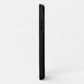 Rood zonzwart, wit Case-Mate iPhone case (Achterkant/links)