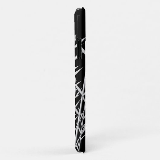 Rood zonzwart, wit Case-Mate iPhone case (Achterkant/rechts)