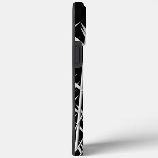 Rood zonzwart, wit Case-Mate iPhone case (Achterkant / Rechts)