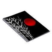 Rood zonzwart, wit notitieboek (Rechterzijde)