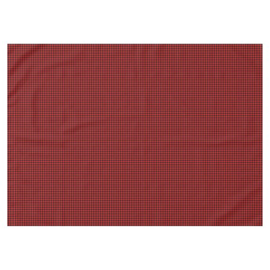 Rood zwart buffel houthakker check geruite patroon tafelkleed (Voorkant (Horizontaal))